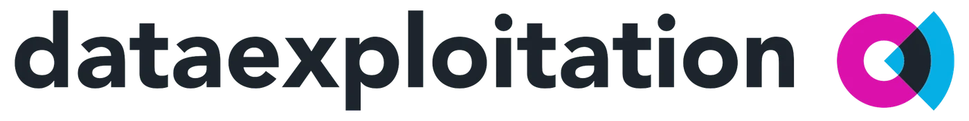 dataexploitation capability logo with a circular data icon